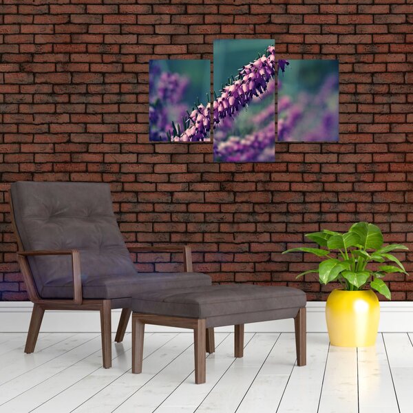 Slika ljubičastog cvijeta (90x60 cm)