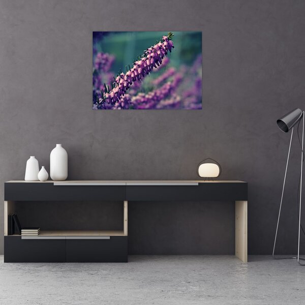 Slika ljubičastog cvijeta (70x50 cm)