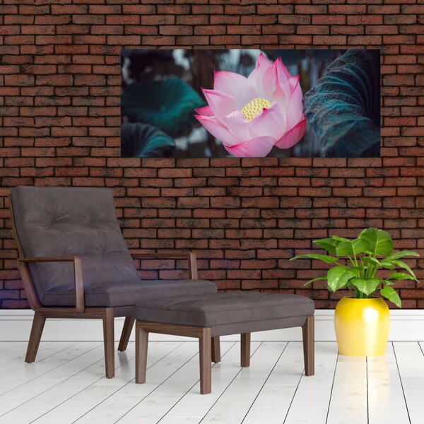 Slika ružičastog cvijeta (120x50 cm)