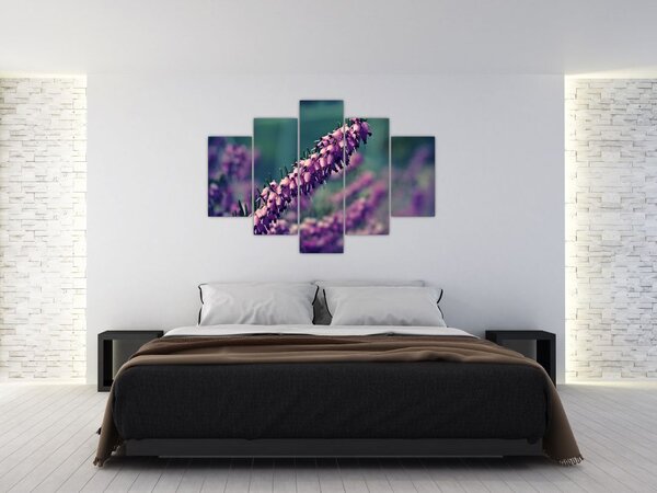 Slika ljubičastog cvijeta (150x105 cm)