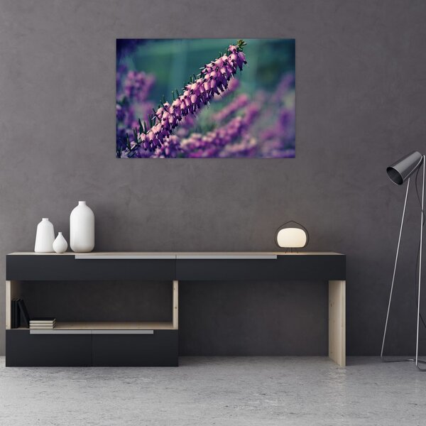 Slika ljubičastog cvijeta (90x60 cm)