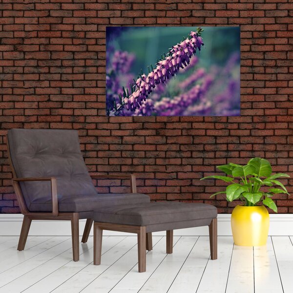Slika ljubičastog cvijeta (90x60 cm)