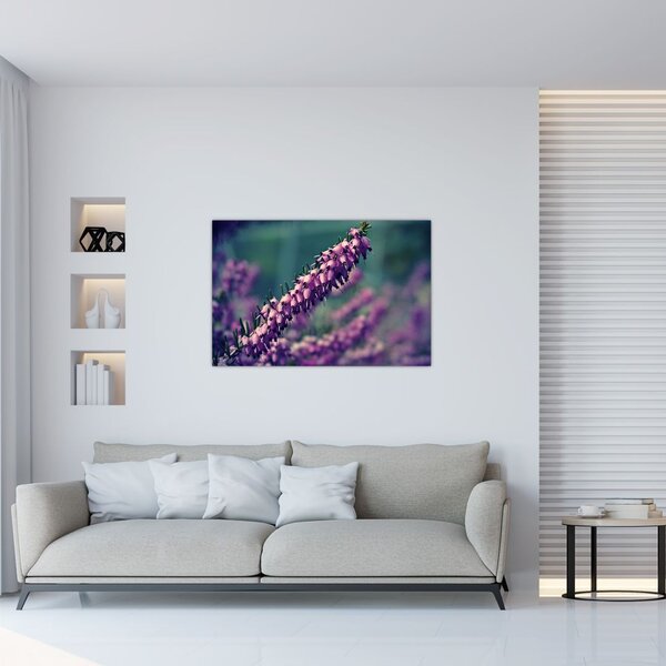 Slika ljubičastog cvijeta (90x60 cm)