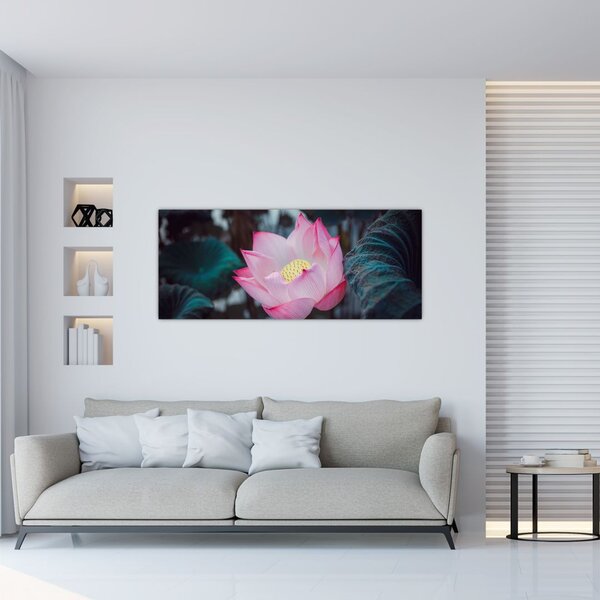 Slika ružičastog cvijeta (120x50 cm)