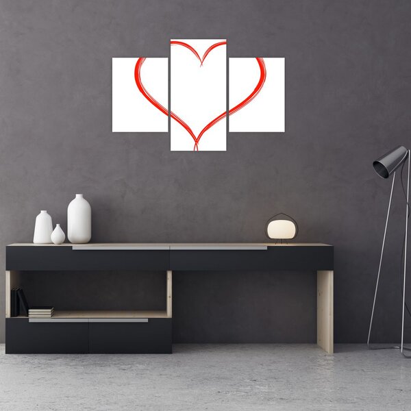 Slika srca (90x60 cm)