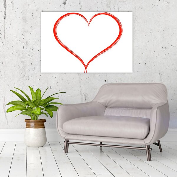 Slika srca (90x60 cm)