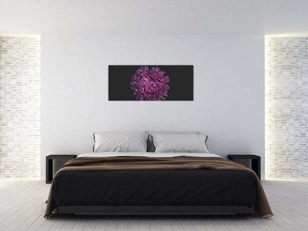 Slika ljubičastog cvijeta (120x50 cm)
