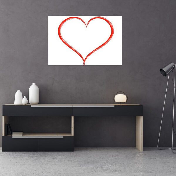 Slika srca (90x60 cm)