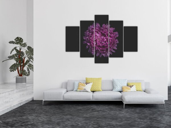 Slika ljubičastog cvijeta (150x105 cm)