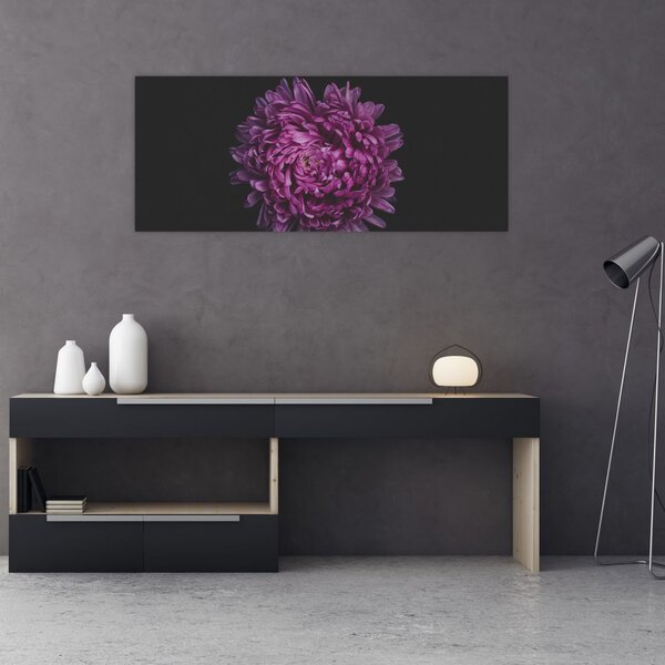 Slika ljubičastog cvijeta (120x50 cm)