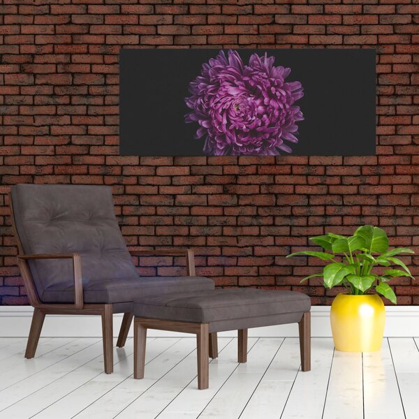 Slika ljubičastog cvijeta (120x50 cm)