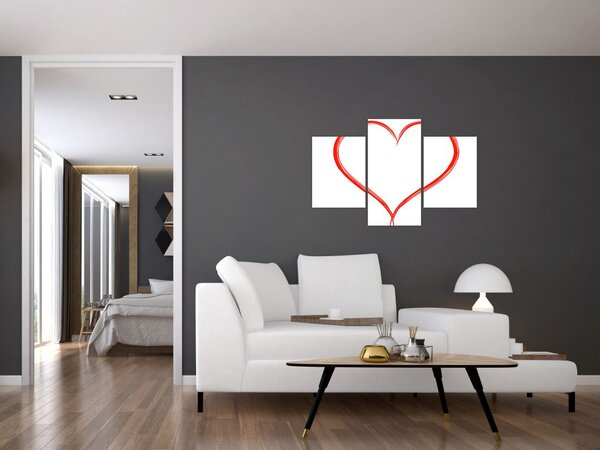 Slika srca (90x60 cm)
