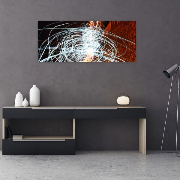 Slika svjetlosnih valova (120x50 cm)