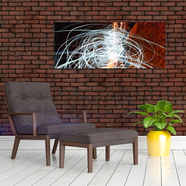 Slika svjetlosnih valova (120x50 cm)