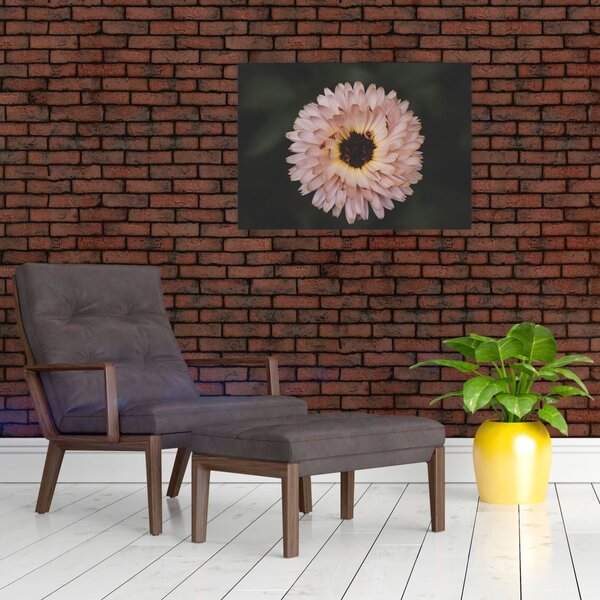 Slika narančastog cvijeta (70x50 cm)