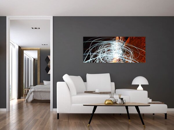 Slika svjetlosnih valova (120x50 cm)