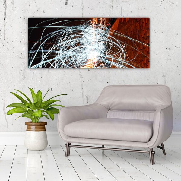 Slika svjetlosnih valova (120x50 cm)