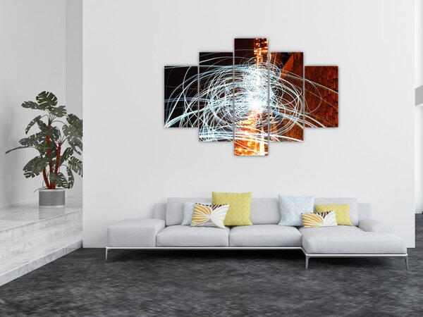 Slika svjetlosnih valova (150x105 cm)