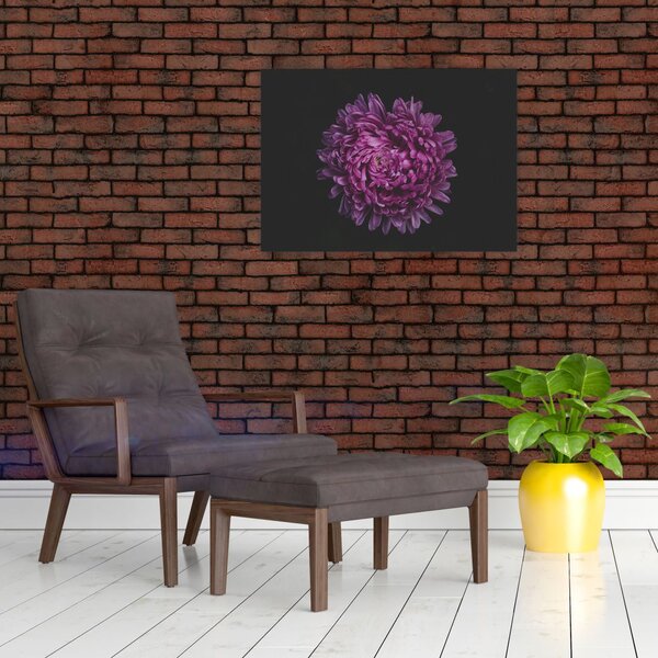 Slika ljubičastog cvijeta (70x50 cm)