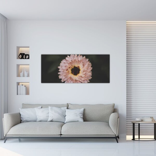 Slika narančastog cvijeta (120x50 cm)