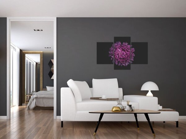Slika ljubičastog cvijeta (90x60 cm)