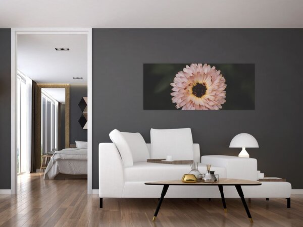 Slika narančastog cvijeta (120x50 cm)