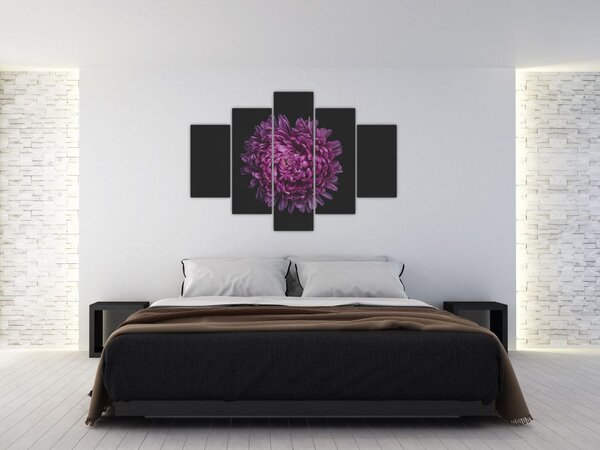 Slika ljubičastog cvijeta (150x105 cm)