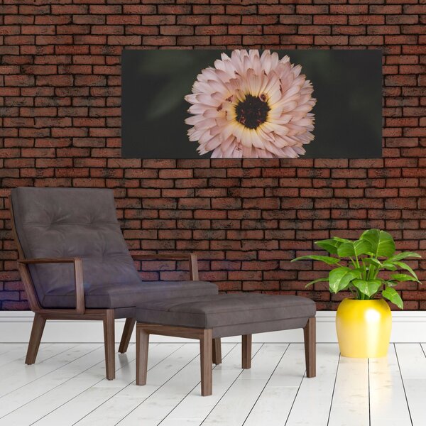 Slika narančastog cvijeta (120x50 cm)