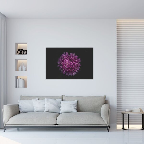 Slika ljubičastog cvijeta (90x60 cm)