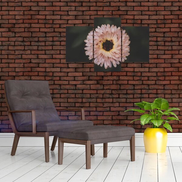 Slika narančastog cvijeta (90x60 cm)