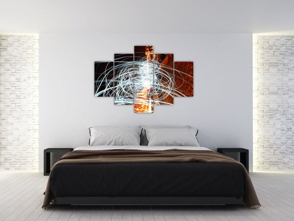 Slika svjetlosnih valova (150x105 cm)
