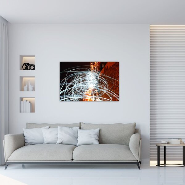 Slika svjetlosnih valova (90x60 cm)