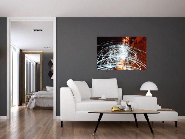 Slika svjetlosnih valova (90x60 cm)