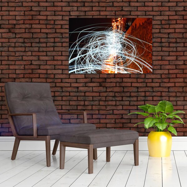 Slika svjetlosnih valova (90x60 cm)
