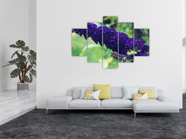 Slika plavog cvijeta (150x105 cm)