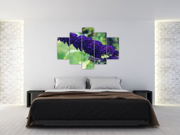 Slika plavog cvijeta (150x105 cm)