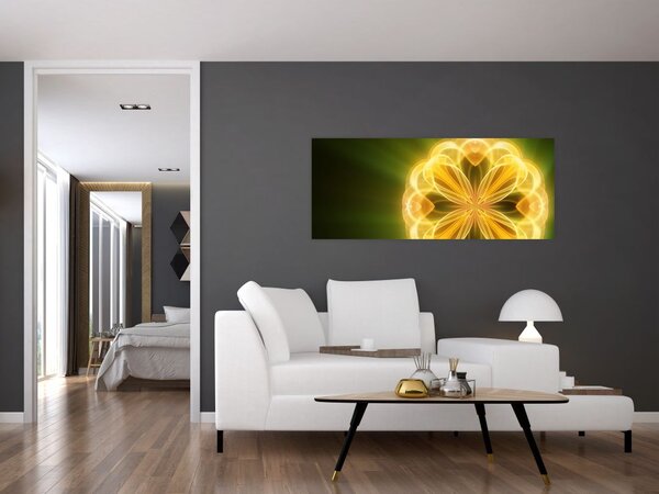 Slika žutog cvijeta (120x50 cm)