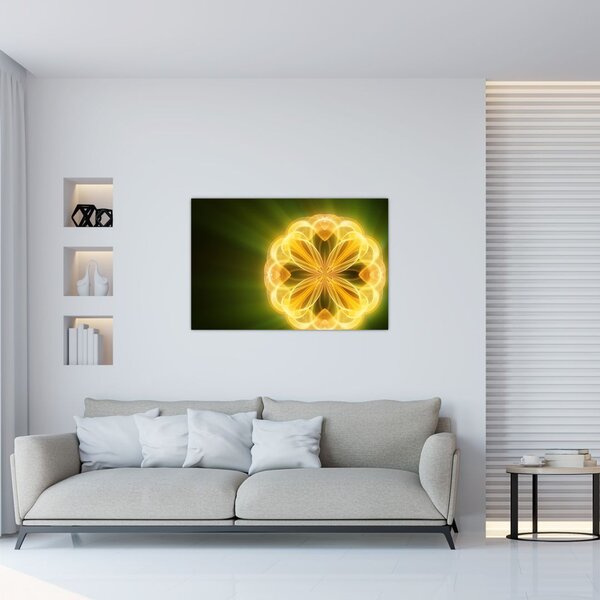 Slika žutog cvijeta (90x60 cm)