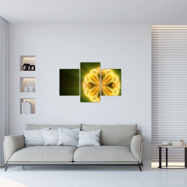 Slika žutog cvijeta (90x60 cm)