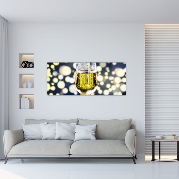 Slika šampanjca (120x50 cm)