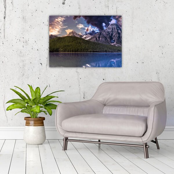 Slika jezera i planina (70x50 cm)