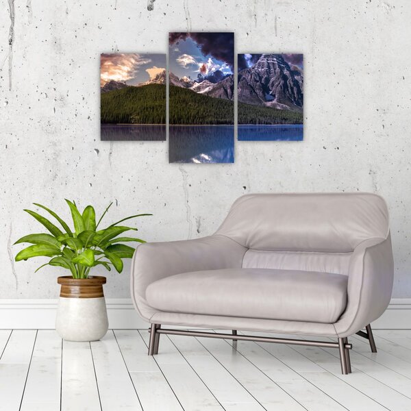 Slika jezera i planina (90x60 cm)