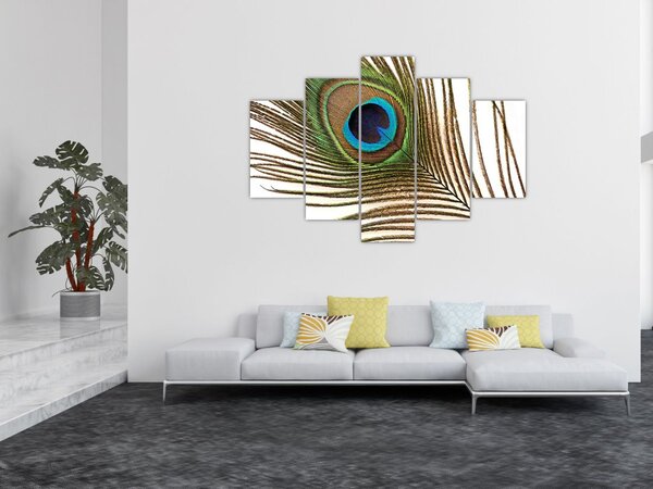 Slika paunovog perja (150x105 cm)