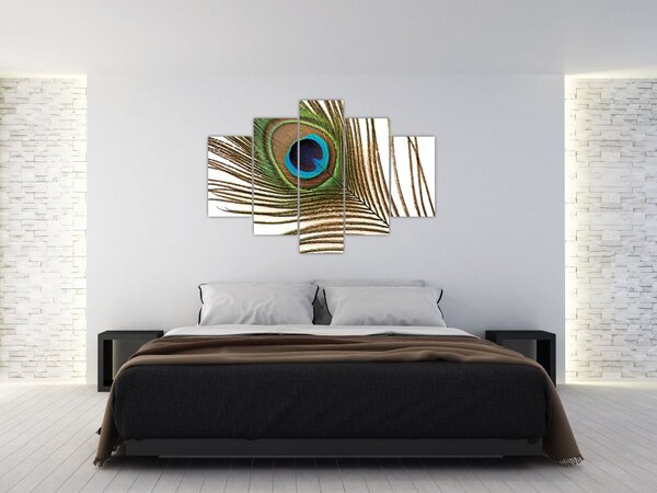 Slika paunovog perja (150x105 cm)