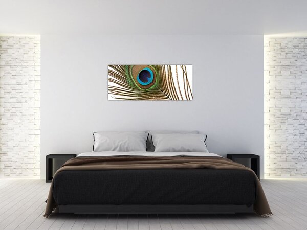 Slika paunovog perja (120x50 cm)