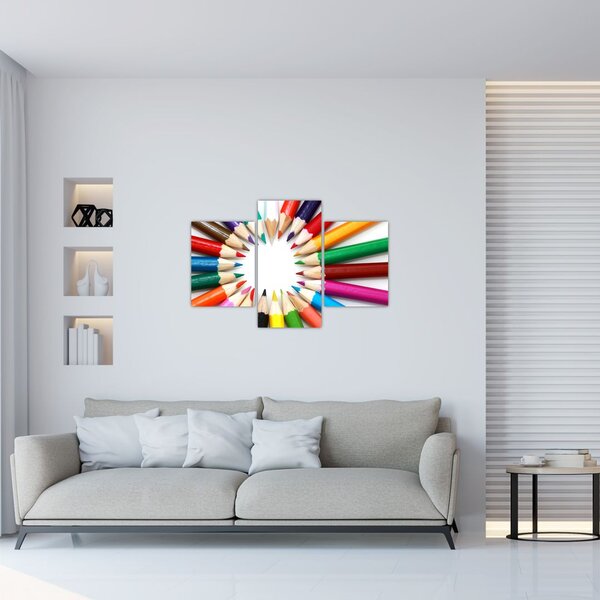 Slika olovaka u boji (90x60 cm)