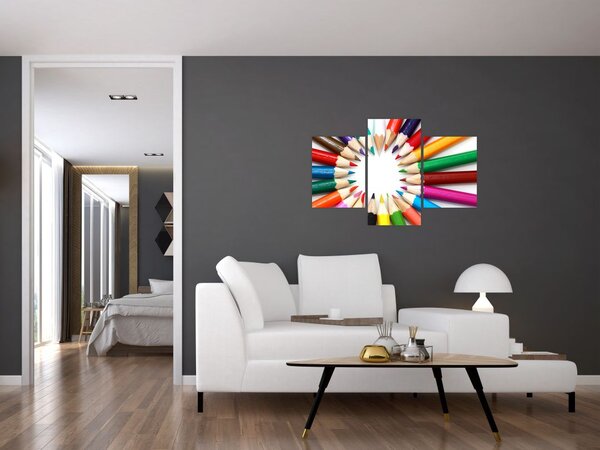 Slika olovaka u boji (90x60 cm)