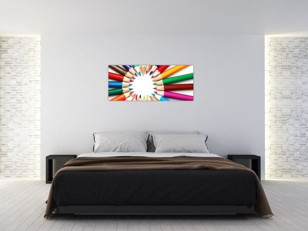 Slika olovaka u boji (120x50 cm)