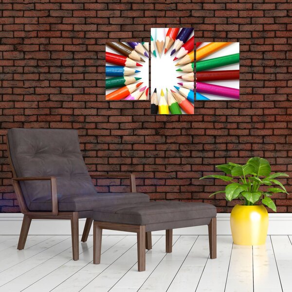 Slika olovaka u boji (90x60 cm)