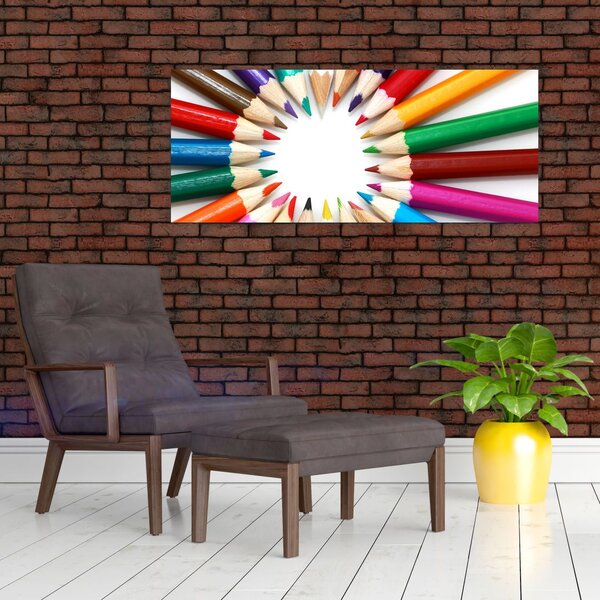 Slika olovaka u boji (120x50 cm)